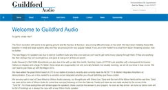 Desktop Screenshot of guildfordaudio.co.uk