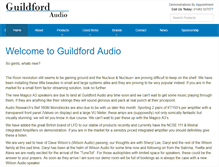 Tablet Screenshot of guildfordaudio.co.uk